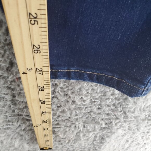 Maurices Jeans Women 20W Blue Everflex High Rise Stretch Slim Fit Skinny - Picture 8 of 11